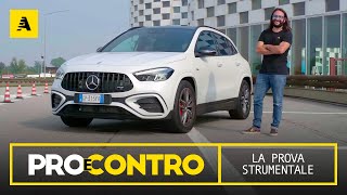 Mercedes GLA 35 AMG lupo travestito da pecora  PROVA STRUMENTALE PRO e CONTRO [upl. by Herzig478]