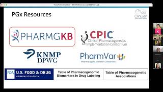 Pharmacogenomics PGx Working Group Overview [upl. by Ansilme]