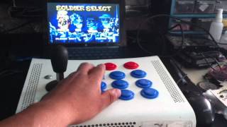 TABLERO ARCADE PARA PC CON UN XBOX 360 [upl. by Warp514]