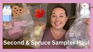 SECOND amp SPRUCE Sampler Haul Fall Winter amp Milk and Cookies [upl. by Llig]