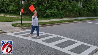 Oviedo hopes flags improve pedestrian safety Here’s how it works [upl. by Zul373]