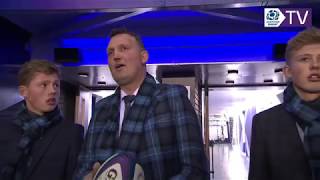 Doddie Weir  Match Ball Delivery [upl. by Nosyt]