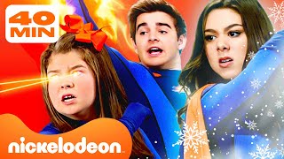 The Thundermans Family Powers Marathon for 40 Minutes 💥  Nickelodeon [upl. by Nemzzaj]