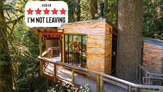 Inside This Treehouse Built by Real Masters  Treehouse Point [upl. by Dollar]