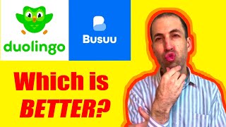 DUOLINGO Vs BUSUU Which is Better [upl. by Aneloc]