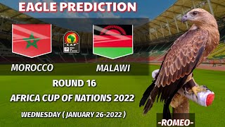 Morocco vs Malawi Prediction  Africa Cup of Nations 2022  Round 16  Eagle Prediction [upl. by Nahsab]