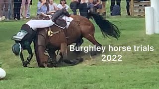 Burghley horse trial cross country 2022 Fallfails included XC [upl. by Anelam]