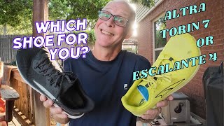 Which shoe for you  Escalante 4 or Torin 7 [upl. by Knight]