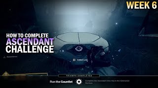 How to Complete an Ascendant Challenge Week 6  Powerful Engram Reward Destiny 2 [upl. by Riha]