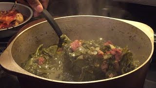 How to make Collard Greens plus tutorial how to wash and prep [upl. by Swift]