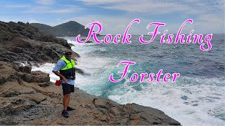 Rock Fishing in Forster NSW [upl. by Brandtr656]