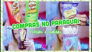 COMPRAS NO PARAGUAI 2017 BEBIDAS E COMIDAS [upl. by Rauch161]