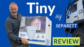 SEPARETT TINY TOILET REVIEW  Is this the best toilet for life on the road [upl. by Annairda160]