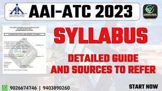 AAI ATC 2023 Official Syllabus and Exam Pattern Out AAI ATC 2023 SYLLABUS AAI ATC Physics Syllabus [upl. by Cleti]