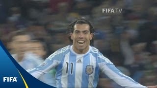 Argentina v Mexico  2010 FIFA World Cup  Match Highlights [upl. by Okiam285]