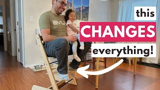 Stokke Tripp Trapp high chair review Best high chair for small spaces [upl. by Gennaro]