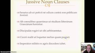 Ch 36 Jussive Noun ClauseFio [upl. by Nnaeel124]