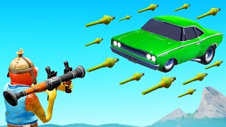 New SNIPERS vs CARS In Fortnite [upl. by Irbua]