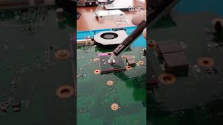 Applying Thermal Paste on a CPU [upl. by Ynned]