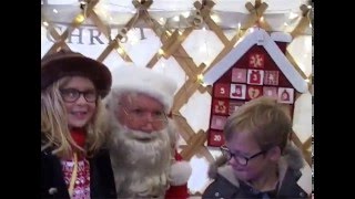 Santas Grand Arrival Squires Garden Centre 2015 [upl. by Radman635]