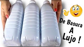 Mira lo Sorprendente que es Reutilizar y Crear Geniales Ideas con BOTELLAS PLÁSTICAS Recicladas [upl. by Adnol]