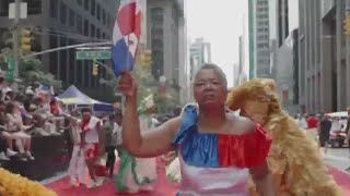 New Yorkers celebrate 42nd annual Dominican Parade [upl. by Raab]