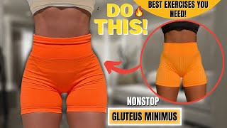 BEST SIDE GLUTE FOCUS EXERCISES You NeedReduce Hip Dips amp Transform Your Hips NATURALLY At Home [upl. by Stephanus512]