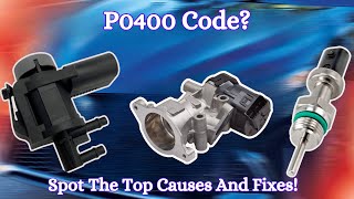 P0400 Trouble Code Exhaust Gas Recirculation Flow Malfunction Top Causes amp DIY Fixes [upl. by Nerhtak]