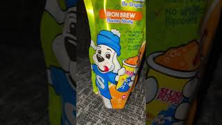 Slush puppie iron brew flavour slushy [upl. by Sarkaria]