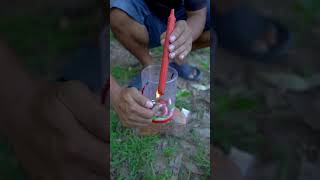 Bushcraft Skills Very Simple and Very Useful In Forest survival camping outdoor bushcraft fores [upl. by Aihsile]