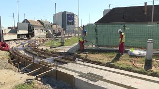 Modernizacija tramvajske infrastrukture u gradu Osijeku [upl. by Manlove]