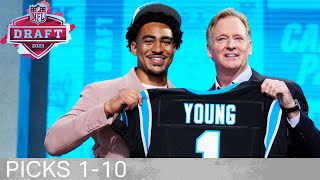 Picks 110 Multiple Quarterbacks amp Trades  2023 NFL Draft [upl. by Sucramal79]