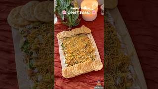 Diwali Special Chaat Board  Ultimate Party Snack Platter 🎉🌶️shorts [upl. by Korwun]