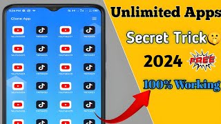 How To Clone Apps On Android 2024 😱🔥🔥 Create Unlimited App Clone  Unlimited App Clone Kasie Banaen [upl. by Noryk623]