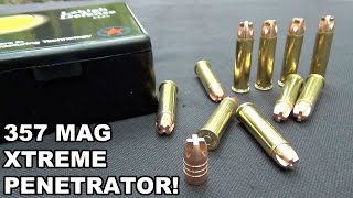 357 MAG Xtreme Penetrator Lehigh Defense 140gr XP [upl. by Adams]