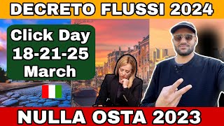 🇮🇹Italy visa 🆕 update 2024🔥Nulla Osta 2023🔥 Italy Immigration 2024saleemrazavlogs [upl. by Ahseiym71]