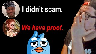 KSI Accidentally Exposes His Crypto Scams reaction [upl. by Dippold]