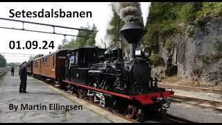 A trip on Setesdalsbanen Norway 010924 [upl. by Yhtac]