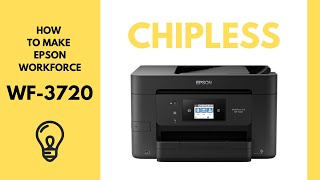 How to make your Epson WF2750 WF2760 accepting any cartridge even without chip Chipless Firmware [upl. by Yorle644]