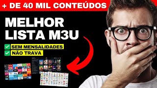 🔴MELHOR LISTA M3U 2024  MELHOR LISTA M3U IPTV  LISTA IPTV LISTA M3U GRÁTIS LISTA M3U  M3U IPTV [upl. by Neumark]