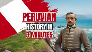 Peruvian History in 3 Minutes peru history [upl. by Nivac]