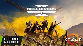 Helldivers 2  RTX 3050  All Settings Tested [upl. by Nesyrb117]