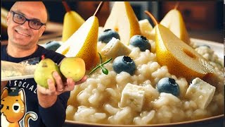 RISOTTO PERE E GORGONZOLA risotto al gorgonzola della Beatrice [upl. by Ecylahs555]