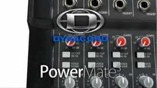 DYNACORD PowerMate10003  Play Sound [upl. by Aneelad]