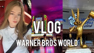 vlog АбуДаби парк развлечений Warner Bros [upl. by Dimond654]