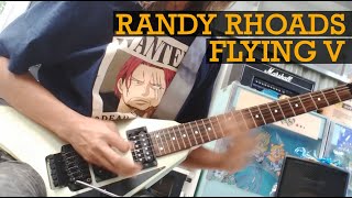 Guitar Diary day 269 Grover Jackson Randy Rhoads Flying V [upl. by Akselaw]