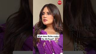 richachadha SHARES a dish which she cooks the best for husband alifazal [upl. by Marchak]