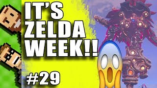 ZELDA WEEK PART 1 WINDBLIGHT GANON  ZELDA BotW Ep29  Basement  Funny Moments [upl. by Kane237]