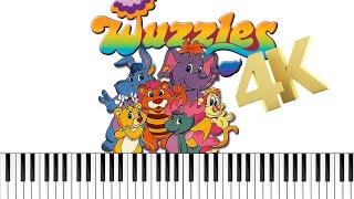 The Wuzzles Theme Song 4K Sheet Music [upl. by Yanel]