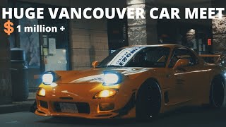 HUGE VANCOUVER CAR MEET [upl. by Sukul]